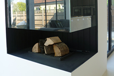 New Build with Integral Fireplace | Domestic and Commercial Building Services from Neoteric Contracts, Essex and London